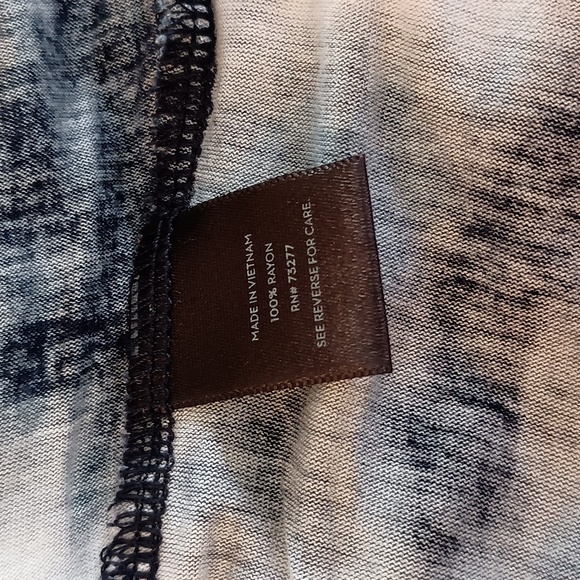 Simply Vera VeraWang Tie Dye Sleeveless Top b400 - Picture 4 of 5